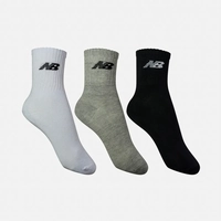 Kit c/ 3 Pares de Meias: New Balance Cano Longo Unissex Original