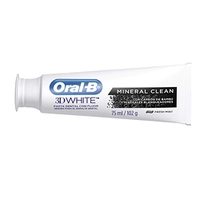 (Prime) Creme dental Oral B Branqueador 3D White (min. 4 und) R$7