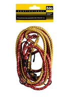 [Leve + Pague - R$4,85] Eda 7FK, Elástico para bagageiro, 1.5 m, Cores sortidas, 2 peças