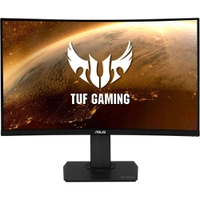 Monitor Gamer Asus TUF 31.5' LED, Curvo, 144 Hz, 2K QHD, 1ms, FreeSync, HDR 10, 92% sRGB, HDMI/DisplayPort, Ajuste de Alt, Vesa, Som - VG32VQ