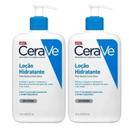 CeraVe Kit com Duas Loções Hidratantes