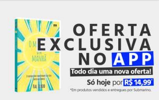 [APP SUBMARINO] Livro - O Milagre da Manhã