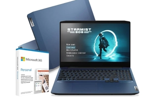 Notebook Gamer Lenovo Ideapad Gaming 3i 82CG0002BR + Microsoft 365 Per