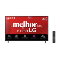 Smart TV 4K 50" LG com AI e Controle Smart Magic