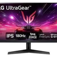 Monitor Gamer LG UltraGear 24” 24GS60F-B IPS Full HD 180Hz 1ms (GtG) NVIDIA® G-SYNC® AMD FreeSync™ HDR10 sRGB 99% HDMI DisplayPort
