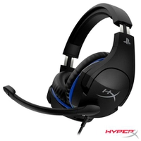Headset Gamer HyperX Cloud Stinger para PS4 Preto e Azul - HX-HSCSX-BK