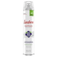 [REC, Levando 4, cada R$14,25]Lysoform Desinfetante Aerosol para Superfícies 432ml