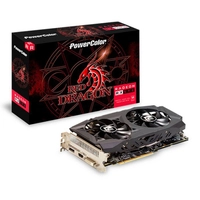 Placa de Video PowerColor Radeon RX 590 8GB GDDR5 Red Dragon 256-bit, AXRX 590 8GBD5-DHD