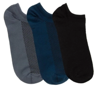 Kit Meia Invisível Esportiva Cross Road 3 Pares 39-43 Color - U