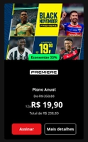 Premiere - Anual 12xR$ 19,90