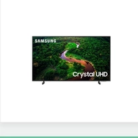 Smart TV Samsung 50 UN50CU8000GXZD Crystal UHD 4K Tela sem limites Alexa built in
