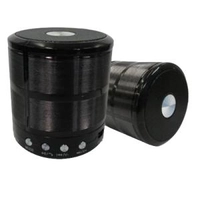 Mini Caixa de Som Portátil Speaker WS-887 - Preto - R$20