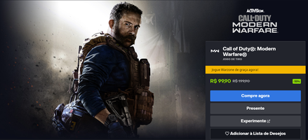 Call of Duty Modern Warfare PC Battle.Net