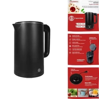 Chaleira Elétrica Acep01I-02 Agratto - Preta - 220V