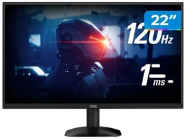 (Cashback Pelando R$299,68) Monitor Gamer 21,5 Full HD 120Hz 1ms VGA