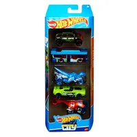 [Prime] Pacote 5 Carros Sortidos, Hot Wheels, Mattel, Multicor - não é possível escolher as cores