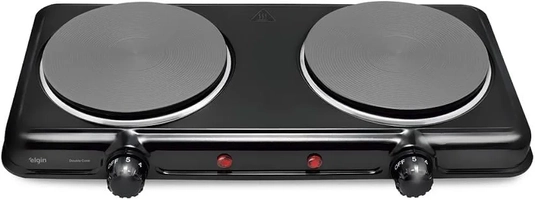 Fogão Elétrico Portátil Cooktop Elgin Double Cook 2 Bocas - 110V
