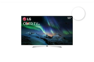 Smart TV OLED 55" LG OLED55B7P Ultra HD 4K Premium com Conversor Digital Wi-Fi integrado 3 USB 4 HDMI com webOS 3.5 Sistema de Som Dolby Atmos