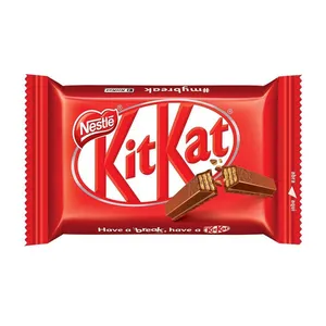 [4unid | R$ 2,74/cada] KitKat Nestlé Wafer Chocolate ao Leite 41,5 g