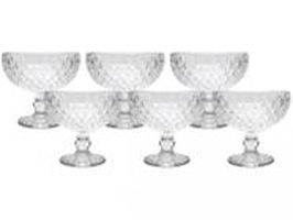 Jogo de Taças  de Sobremesa de Vidro 380ml