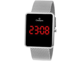 Relógio Feminino Champion Digital CH40080T - Prata