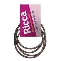 Elastico Ricca Basic , Cores sortidas, 1 Kit com 4 unidades