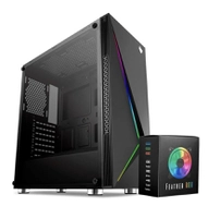 Gabinete Pichau Komor RGB + Kit Ventoinhas RGB PGKM-PGFEA