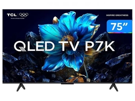 [Magazine Luiza] Smart TV 75" 4K QLED Inteligente TCL 75P7K Google TV com Assistente