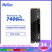 [Taxa Inclusa/Moedas/GOOGLE PAY] - SSD M.2 Nvme Netac NV7000T Pcie 4Gen 7400mb/s 512GB 1TB (Funciona no PS5) 