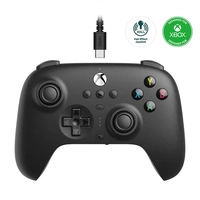 [R$190,44 Moedas/ Tx Inclusa] 8bitdo Controle Com Fio  para Xbox, Série S, X, Xbox Um, Windows 10, 11 