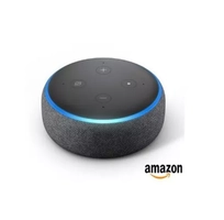 [FastPrime R$213,53] Smart Speaker Amazon com Alexa Preto - ECHO DOT 3ª Geração