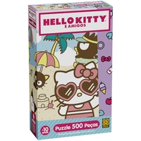 Quebra-cabeça 500 peças Hello Kitty e amigos - Grow