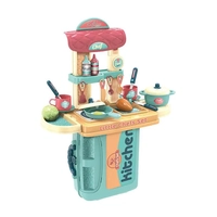 Cozinha Infantil 3 Em 1 Kit Maleta Chef Brinquedo MC1006M - Conect Brinq