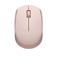 [Leve 2 Pague R$ 55 cada] Mouse sem fio Logitech M170 com Design Ambidestro Compacto, Conexão USB e Pilha Inclusa - Rosa