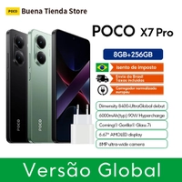 Smartphone POCO X7 Pro Global 6,67" 6000mAh, Carga Rápida 90W e NFC