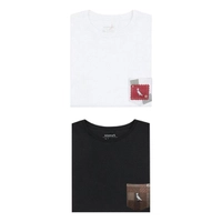 Kit 2 Camisetas Bolso Xadrez Reserva