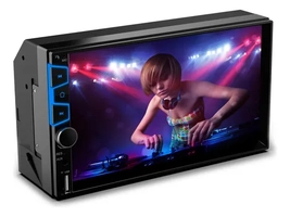 Central Multimídia Mp5 WLK AUTOMOTIVE WK70S 2din Espelhamento Ios e Android Bt USB SD Card AUX RCA Universal