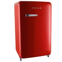 Frigobar Philco PFG120 Vintage, 121 Litros, 110V, Vermelho | R$2.000