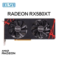 Placa de Video ELSA AMD Radeon RX 580 8GB GDDR5  