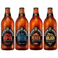 [MEGA VIP/APP] Kit Cerveja Baden Baden 600ml Sabores - 4 Unidades