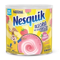 (REC / +Por- R$10) Nesquik Em Pó, Morango, 380G