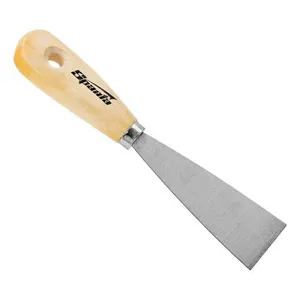 [+POR- | R$ 2,43] Espátula Aço Inox Lisa 1.1/2 Pol. 40