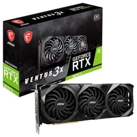 Placa de Vídeo MSI NVIDIA GeForce RTX 3070 Ti VENTUS 3X 8G OC LHR, 19 Gbps, 8GB GDDR6X, Ray