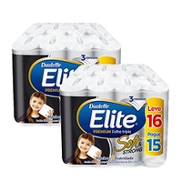 Kit Papel Higienico Folha Tripla Elite 32 Rolos Promoção