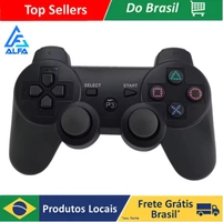 [R$14 "MOEDAS"/BR] Controle Joystick Dual Shock Sem Fio Bluetooth Sem Fio Playstation PS3  #Aliexpress 🇧🇷