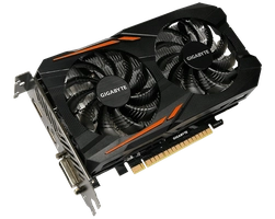 Gigabyte GeForce GTX 1050 Ti OC DUAL FAN 4GB