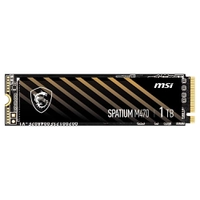 SSD 1 TB MSI Spatium M470, PCIe 4.0, NVMe M.2, Leitura: 5000MB/s e Gravação: 4400MB/s - SM470N1 TB