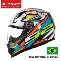 Ls2 ff358 capacete de motocicleta de rosto inteiro ls2 