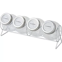 Conjunto de Porta Condimentos 180ml 4 peças - La Cuisine