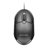 [PRIME] Mouse Classic Box Óptico Full Black USB - MO300